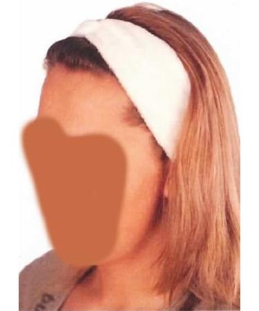 Stretch Cosmetic Hair Band - White Hair Protection & Washable - Shop Internationally - Buy Online on GoSupps.com