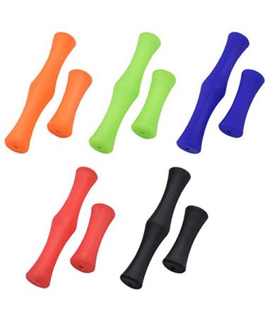 GPP 5 PCS Archery Bowstring Finger Saver QuickShot Finger Guard for Hunting or Bowfishing in 5 Colors