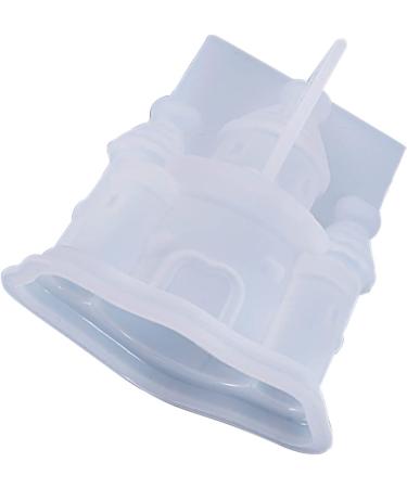 NUOBESTY 2 Pcs Three-dimensional Castle Silicone Mold Resin Crafts Silicone Cake Mold Diy Mold As Shownx2pcs 7.5X4.8X7.3CMx2pcs - Buy Online on GoSupps.com
