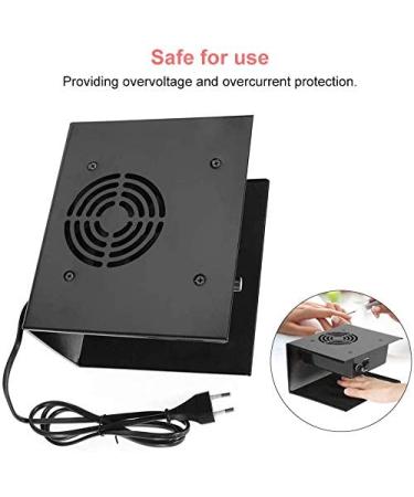 Hot & Cold Air Nail Dryer | 300W Gel Nail Dryer with Ventilation & Non-Slip Pad - Perfect for All Nail Types - Buy Online on GoSupps.com
