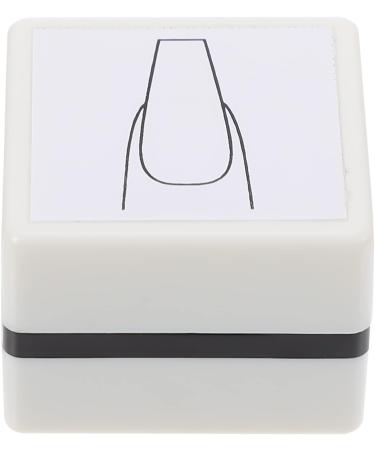 Nail Practice Stamp Nail Dyhadrator Manicurist Manicure Practice Stamper Nail Practice Tool Silicone Nail Stamper Nail Tools Manicure Art Practice Stamper Manicure Supply Seal Mold White - Buy Online on GoSupps.com