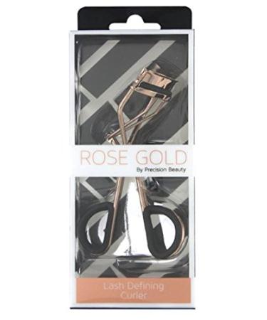Buy Precision Beauty Rose Gold Eyelash Curler - Perfect Curling Tool for Stunning Lashes | International Shipping Available - Buy Online on GoSupps.com