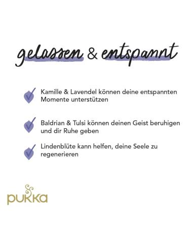 Pukka Organic Herbal Tea Night Time | Natural Sleep Tea with Chamomile Lavender Linden & Valerian | 4 Pack of 80 Tea Bags for Relaxation - Buy Online on GoSupps.com