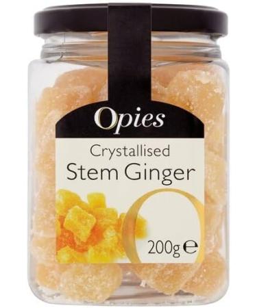Ginger Bundle with Opies Crystallised Stem Ginger 200g with Opies Stem Ginger in Syrup 350g (2 Pack) - Buy Online on GoSupps.com