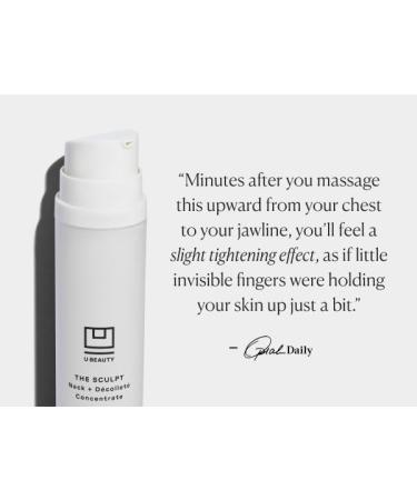 U Beauty SCULPT Neck + D collet Concentrate | Firming Serum for Youthful Skin - Shop Internationally - Buy Online on GoSupps.com