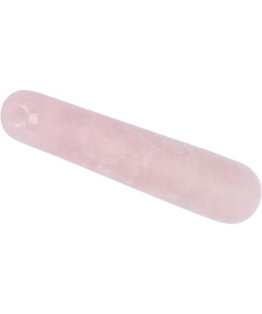 Jade Stone Massage Stick & Rose Quartz Gua Sha Tool | Natural Facial & Body Massage for Pain Relief - Buy Online on GoSupps.com