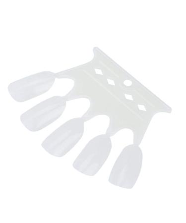 Plastic Nail Art Accessories - 2 Kinds Nail Color Card for Professional Nail Salon | Practice Skills in Natural Colors - Buy Online on GoSupps.com