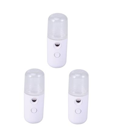 FOMIYES 3pcs Face Mist for Mini Portable Skin Sprayer Pore White Steamer Nano Facial Moisture mediumx3pcs