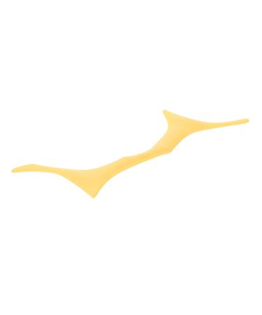 Beavorty eye brow shapers for women makeup stencil eyebrow makeup tools eyebrow stencil makeup tools and Eyebrow Stencils 1 count (Pack of 1) Yellow