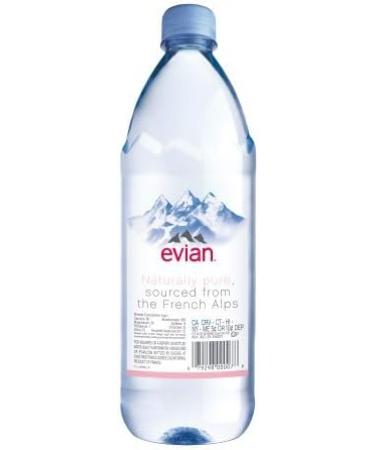 evian Lot de 2 bouteilles d'eau de source naturelle - 100 ml - Buy Online on GoSupps.com