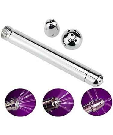 3 Heads Aluminum Shower Cleaner Douche System - Portable Enema Kit with 59" Hose for Effective Bathroom Hygiene - Buy Online on GoSupps.com