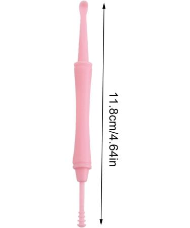 Fovolat Ear Wax Remover Double Head Ear Cleaning Tool Portable Ear Cleaner Reusable Ear Wax Removal Tool Comfortable Ear Pick Earwax Removal for Kids Pink - Buy Online on GoSupps.com