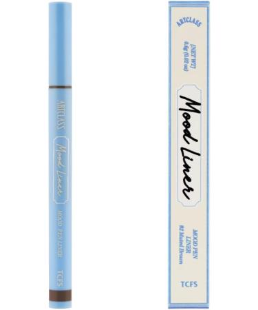 Too Cool For School ArtClass Mood Pen Liner 2 - Muted Brown | Waterproof Precision Eyeliner - Buy Online on GoSupps.com