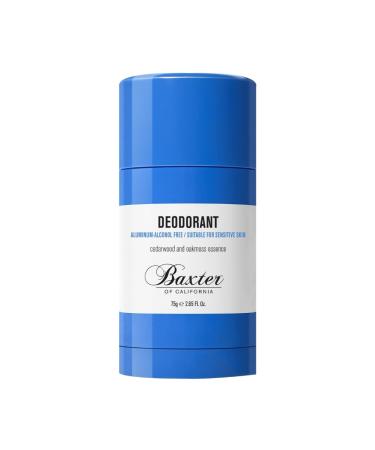 Baxter of California Deodorant Aluminum & Alcohol-Free Clear Stick Cedarwood and Oakmoss Essence 2.65 Ounce