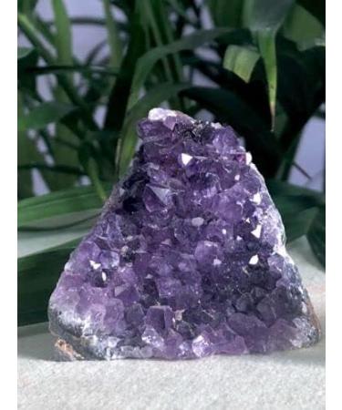 Amethyst Cluster Geode Crystal Quartz Cut Base Purple Amethyst Specimen Stone Mineral Specimen - Buy Online on GoSupps.com