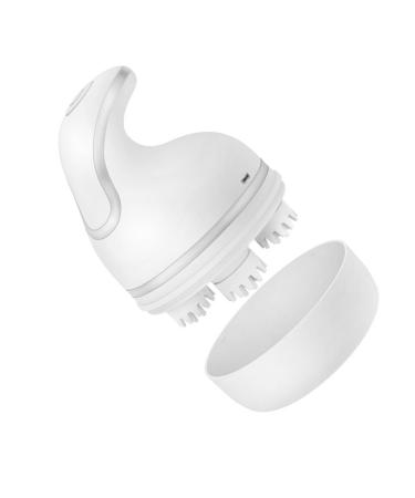 PLAFOPE 1pc Massager For The Head Scalp Massager Head Massage Brush Head Massager Electric White