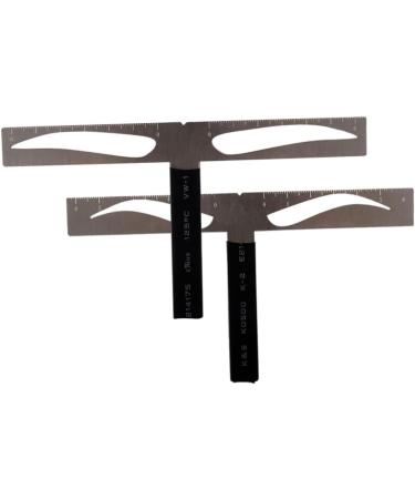 Beavorty eyebrow drawing tool eyebrow stencil kit brow stencils eyebrow ruler Artifact balance - Buy Online on GoSupps.com