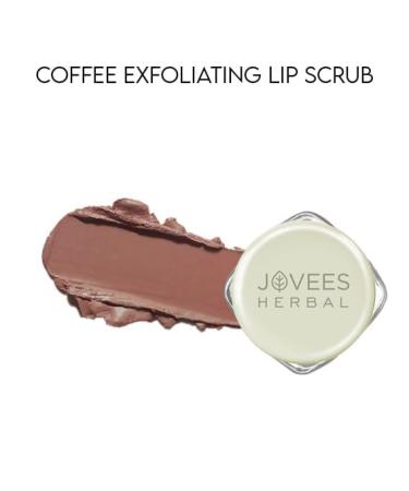 Herbal Coffee Exfoliating Lip Scrub - 8g | Organic SLS & Paraben Free | Soft Supple Lightened Lips - Buy Online on GoSupps.com