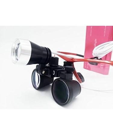 BoNew Portable Surgical Binocular 2.5x 420mm with Optical Glass & 3W LED Headlight - Ideal for Surgeons & Medical Professionals | International Shipping Available - Buy Online on GoSupps.com