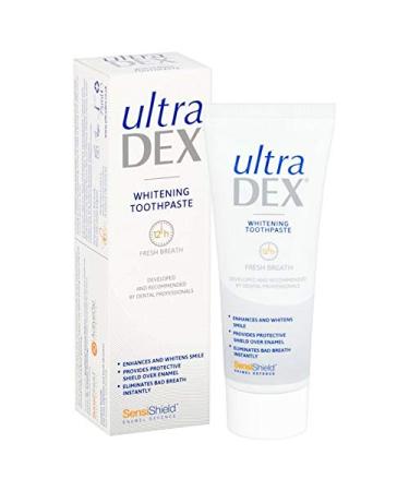 6 x UltraDex Recalcifying & Whitening Toothpaste 75ml