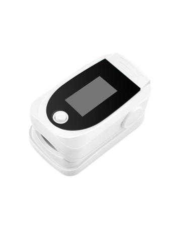 Finlon Oxygen Saturation Monitor - OLED Finger Pulse with Audio Alarm, Sleep Monitoring Curve, Heart Rate Monitor for Adult and Child - White - Buy Online on GoSupps.com