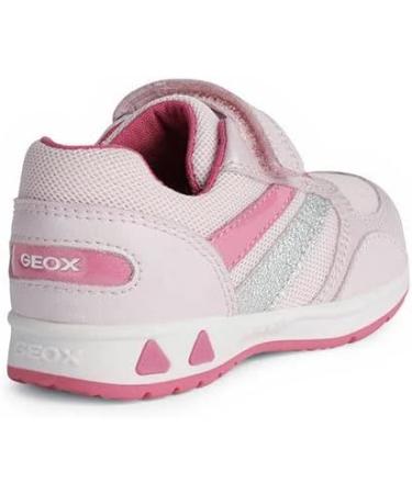 Geox Baby Girls B Pavlis Girl Sneakers - Pink Fuchsia, Size 5 UK Child - Buy Online on GoSupps.com