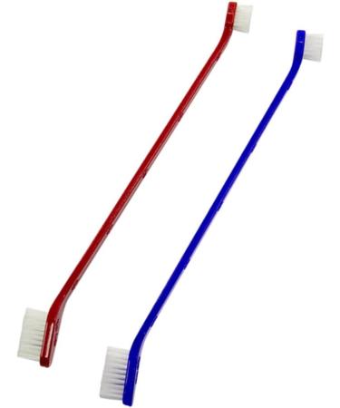 FOMIYES 2pcs set Sided Dogs Double and with Bristles Canine Cats Super for Dog Handles 1 count (Pack of 1) As Shown - Buy Online on GoSupps.com