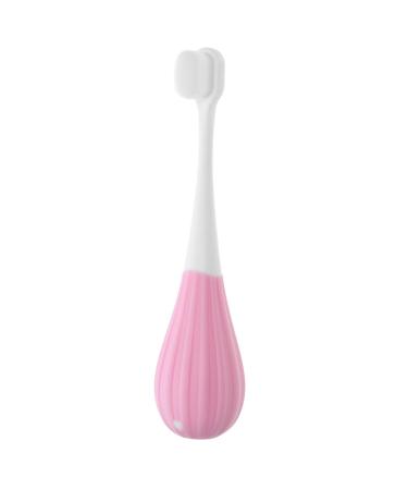 Baluue Kids Toothbrush Cute Air Balloon Shaped Soft Bristles Toothbrush Children Toddler Toothbrush for Healthy Gums Pink