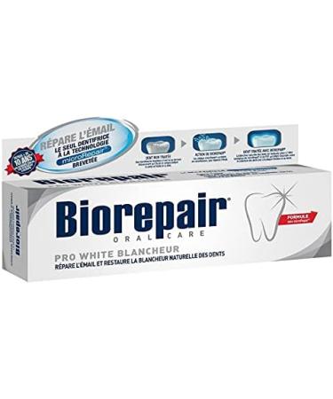 BIOREPAIR - Pro White Toothpaste 75ml - Pack of 3 - Buy Online on GoSupps.com