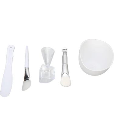 DIY Facial Mask Tool Set Silicone Brush Soft Bristle Mixing Bowl Spatula Cup Spoon Convenient and Practical Tools for Mixing Ideal for Facial Masks - Buy Online on GoSupps.com