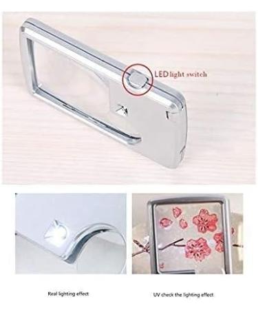Magnifiers Magnification Tool Jewelry Magnifier Lens Glass Loupe Folding Scientific Document Magnifying Glass Microscope Optical Lenses Protect Vision Without Hurting Eyes Lofty Ambition - Buy Online on GoSupps.com