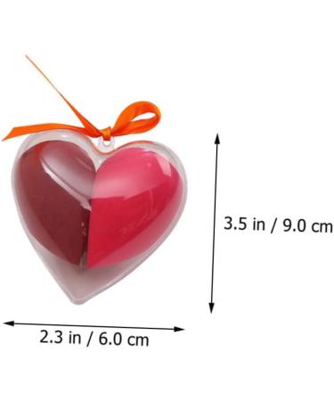 Healeved 3 Boxes Heart-shaped Makeup Sponge Cosmetic Puff Cosmetic Tool Cosmetic Sponge Foundation Blending Sponge Sofe Makeup Eggs Foundation Beauty Sponge Makeup Sponge Applicator 9x6cm As Shown - Buy Online on GoSupps.com