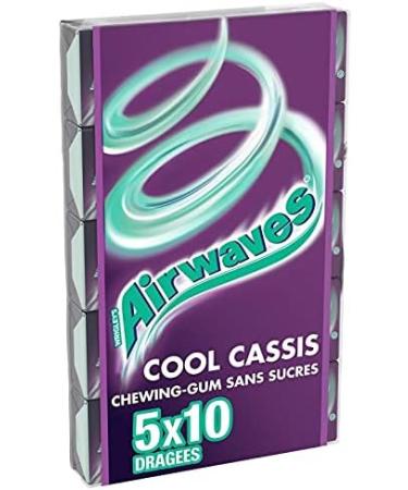 Airwaves Cool Blackcurrant Dragees 70 g - Pack of 4 - Buy Online on GoSupps.com