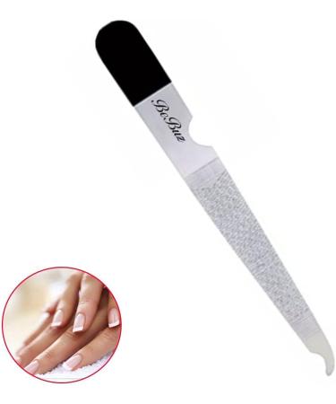 Manicure Pedicure Stylish Stainless Steel Boss Nail Files Nail Care fashion hand and foot care instrument with Professional quality product for home and salon (SET of 4) - Buy Online on GoSupps.com