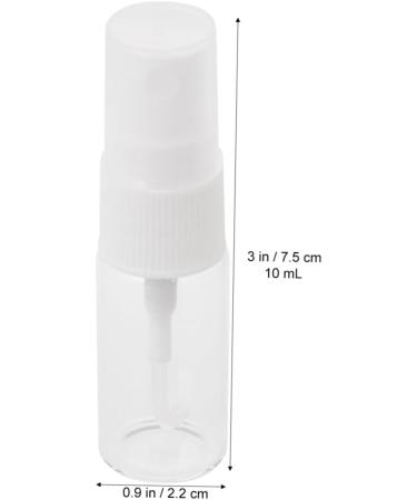 Beavorty for Toiletry Travel Containers Glass Containers Travel Containers for Liquids Terrarium Travel Liquid Container Spray s Essential Oil White Mini Pet Plastic Glass Container - Buy Online on GoSupps.com