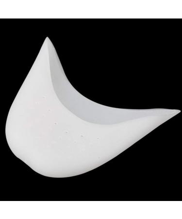 NOLITOY Silicone Gel Toe Caps - High Heel Shoe Toe Protectors for Women - Soft Ballet Pointe Dance Pads with Holes - 1 Pair White - Buy Online on GoSupps.com