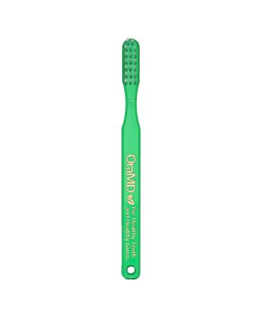 OraMD Soft Bristles Toothbrush - Dr. Charles C. Bass Design for Sensitive Teeth - Gentle Nylon Bristles - Adult Oral Care (Pack of 6) - Buy Online on GoSupps.com