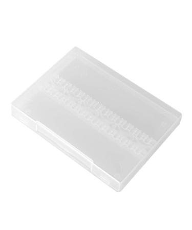 ANGGREK 14 Holes Professional Nail Art Polishing Grinding Drill Bit Holder Display Storage Box(Transparent) - Buy Online on GoSupps.com