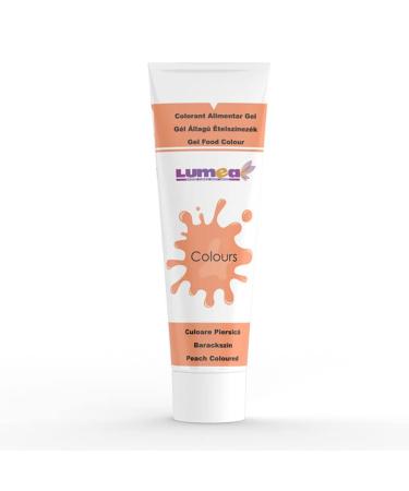 Dekozauber24 food coloring gel 30g tube for fondant marzipan etc. Baking accessories cake decoration (peach)