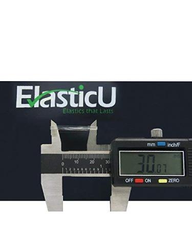 Premium Clear Polybands Pack of 70 - STRONG & REUSABLE Hair Elastics by ElasticU - Buy Online on GoSupps.com