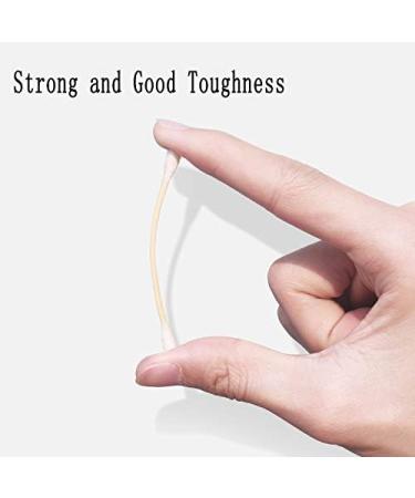 400pcs Biodegradable Bamboo Cotton Buds | Eco-Friendly Disposable Swabs for Cleaning & Makeup - Buy Online on GoSupps.com