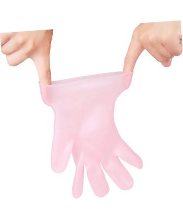 minkissy 1 Pair Beauty Protective Glove Moisturizing Skin Hand Gloves Moisturizing Gloves for Hand Led Eyebrow Clip Sun Protection Gloves for Women Miss Dry Skin Pink Sebs Repair - Buy Online on GoSupps.com
