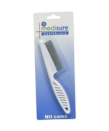 Medisure Fine-Toothed Handled Lice & Nit Comb