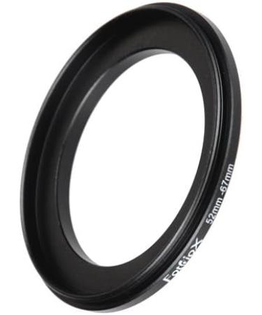 Fotodiox 52mm-67mm Macro Close-Up Reverse Ring | Anodized Black Metal Ring for Nikon Canon Sony Olympus Pentax Panasonic Samsung Cameras - Buy Online on GoSupps.com