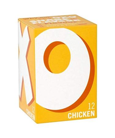 4X Oxo 12 Chicken Stock Cubes 71g