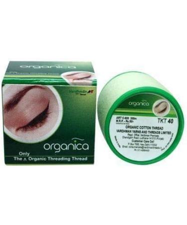 Organica Eyebrow Thread - 20 Pieces Facial Hair Removal Cotton Threads for Perfect Brows | International Shipping Available - Buy Online on GoSupps.com