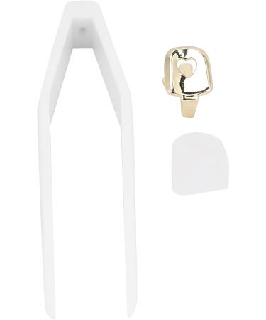 Hip Hop False Tooth Brass Teeth Brace Decoration for Party for Daily Use(gold) - Buy Online on GoSupps.com
