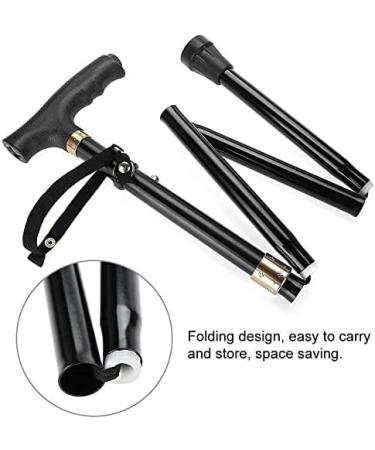 Canes Aluminum Alloy Walking Stick Adjustable Lightweight Folding Support Climbing Portable LED Hand Cane for The Blind Elderly Men Women Star of Light - Buy Online on GoSupps.com