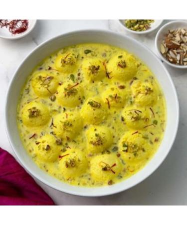 Festival Special Premium (Traditional Rasmalai 250g) Delicious Indian Traditional Sweets To Sweeten Up Your Celebration Best Gift For All Occasions Marriage Diwali Holi Sold By Kidzbuzz - Buy Online on GoSupps.com