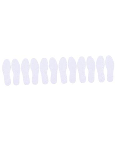 FRCOLOR 6 Pairs Sweat-Absorbing Thin Insole Thin Shoe Pads Sweat-Absorbing Shoe Pads Sports Supply Shockproof Shoe Pads Breathable Shoe Inserts Odorless Shoe Inserts Portable Shoe Inserts